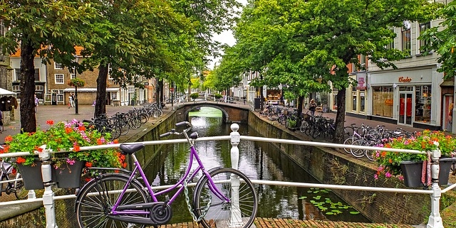 Amsterdam vélos Pays-Bas Europe Voyage