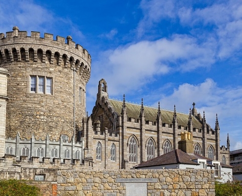 Château de Dublin Irlande Europe Voyage