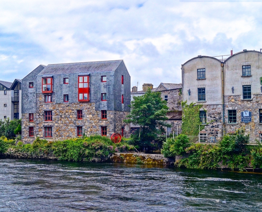 Maisons de Galway Iralnde Europe Voyage