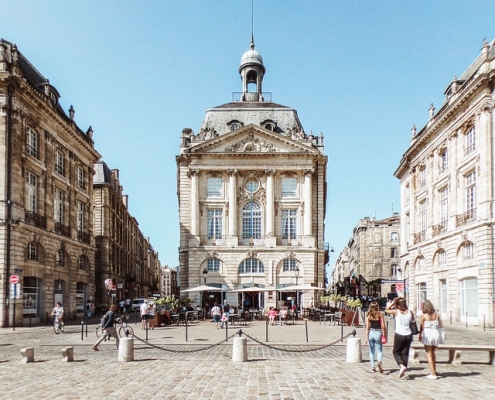 Place de la Bourse, Bordeaux France Europe Voyage