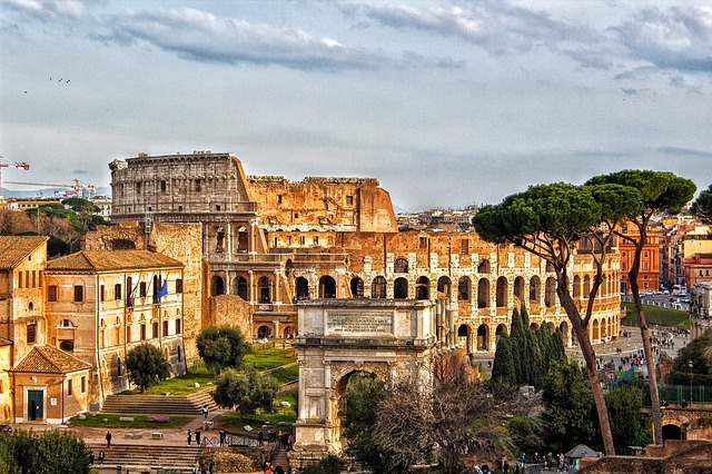 Colisée Rome Italie Europe Voyage