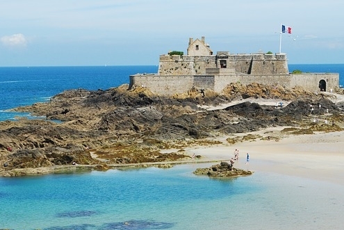 Fort de Saint Malo France Europe Voyage