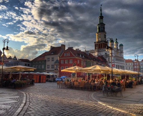 Poznan centre ville Pologne Europe Voyage
