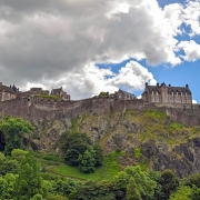 Edimbourg château Écosse Europe Voyage