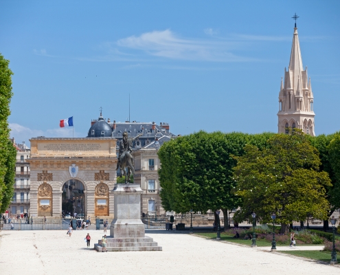 Place royale du Peyrou Montpellier France Voyage