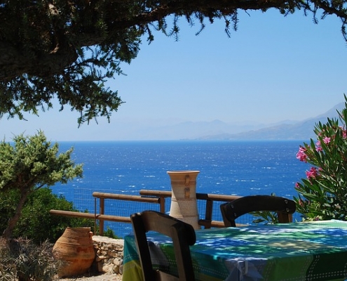 Vue de la Crète Grèce Europe Voyage
