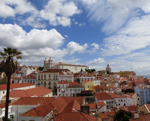 Toits de Lisbonne Portugal Europe Voyage