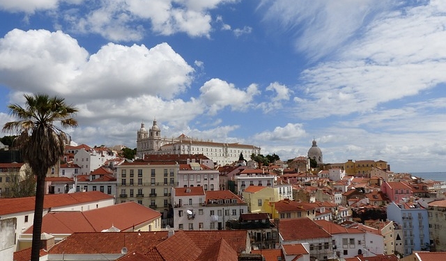 Toits de Lisbonne Portugal Europe Voyage