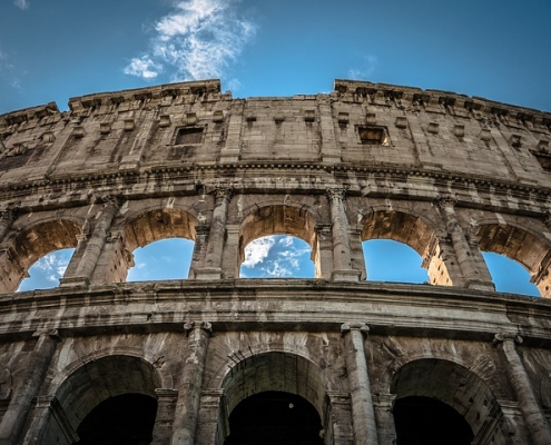 Le Colisée Rome Italie Europe Voyage