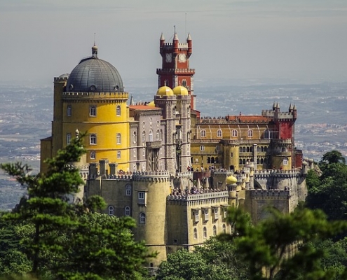 Palais de Pena Sintra Portugal Europe Voyage