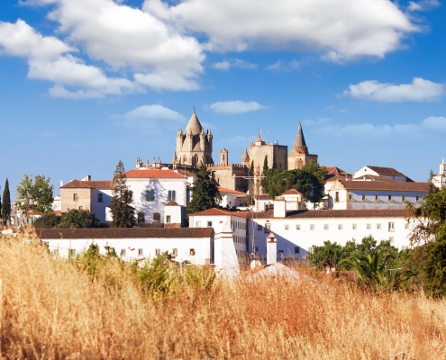 Cathédrale Evora, Portugal Europe Voyage