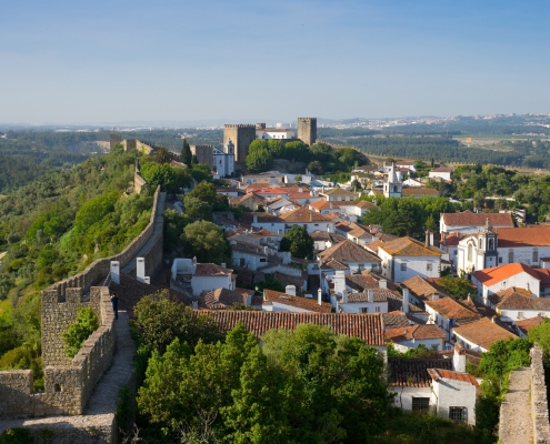 Obidos Portugal Europe Voyage