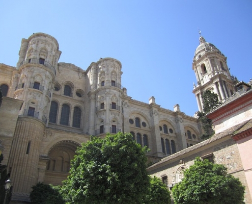 Vue de Malaga Voyage Europe