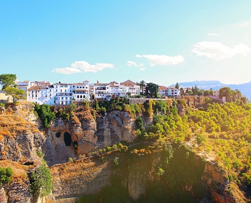 Panoramique de Ronda Espagne Europe Voyage