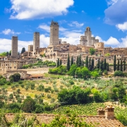 San Gimignano, village typique de Toscane Italie Europe Voyage
