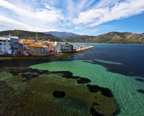 La côte de Saint Florent Corse France Europe Voyage