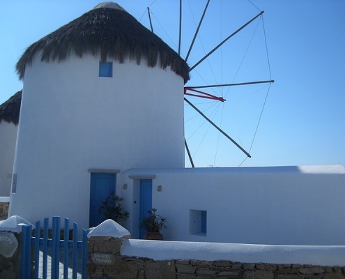 Moulin Mykonos Grèce Europe Voyage