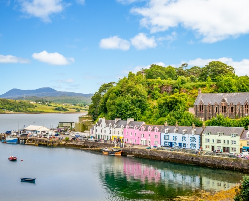 Portree, Écosse Europe Voyage