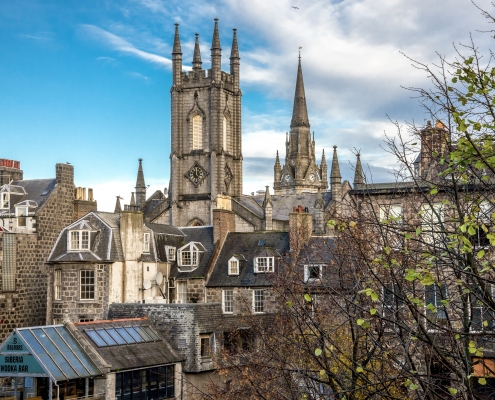 Aberdeen, Ecosse Europe Voyage