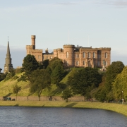 Château d'Inverness, Écosse Europe Voyage
