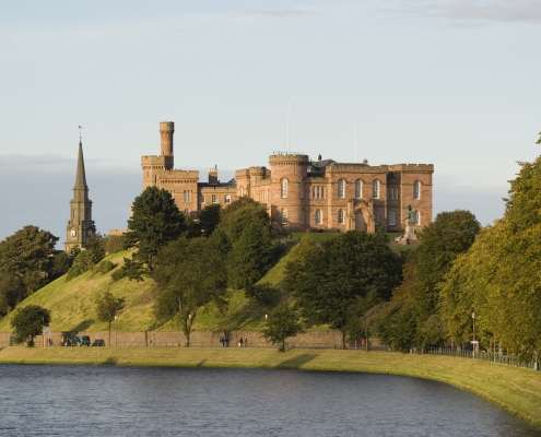 Château d'Inverness, Écosse Europe Voyage