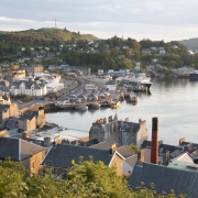 Port de Oban, Écosse Europe Voyage