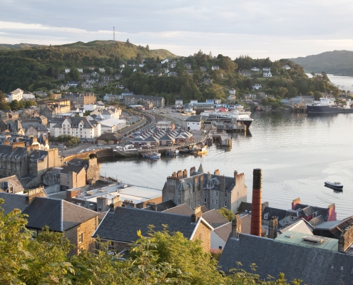 Port de Oban, Écosse Europe Voyage